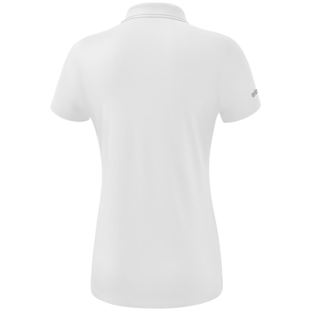 ERIMA FUNCTIONAL POLO-SHIRT, WHITE WOMEN. 