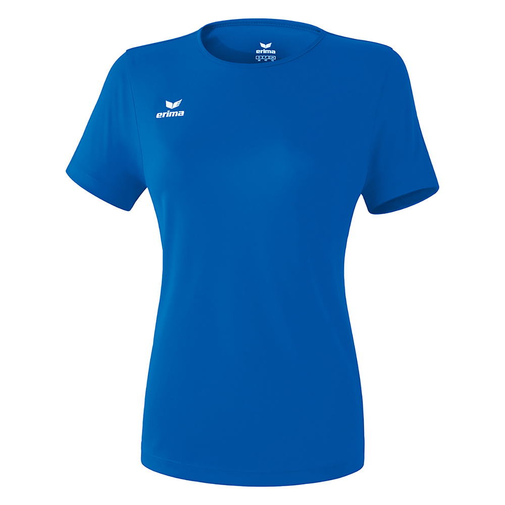 ERIMA FUNCTIONAL TEAMSPORTS T-SHIRT, NEW-ROYAL WOMEN. 