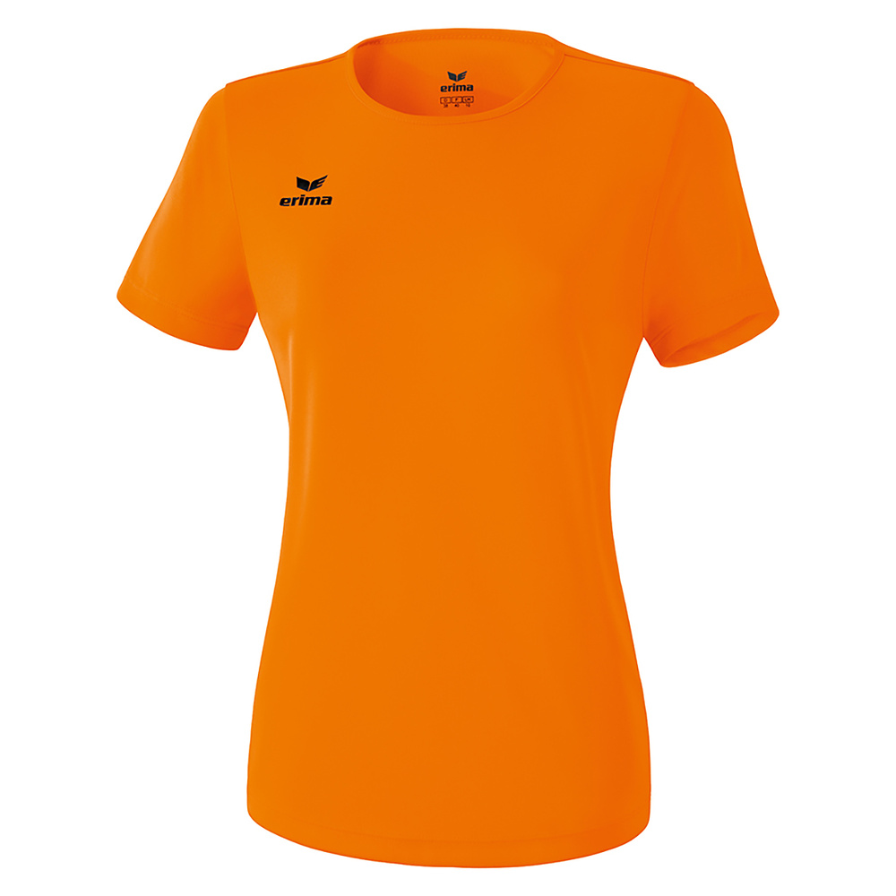 ERIMA FUNCTIONAL TEAMSPORTS T-SHIRT, ORANGE WOMEN. 