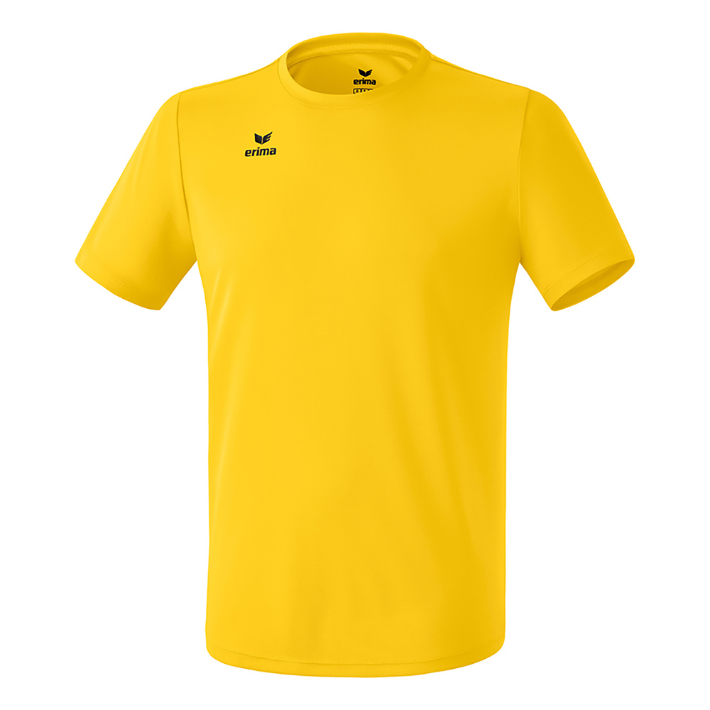 ERIMA FUNCTIONAL TEAMSPORTS T-SHIRT, YELLOW KIDS. 