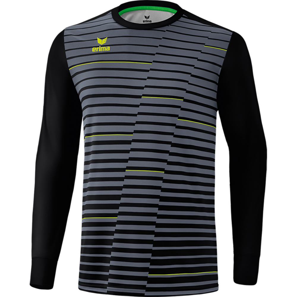 ERIMA GOALKEEPER JERSEY PRO, BLACK-SLATE GREY KIDS. 