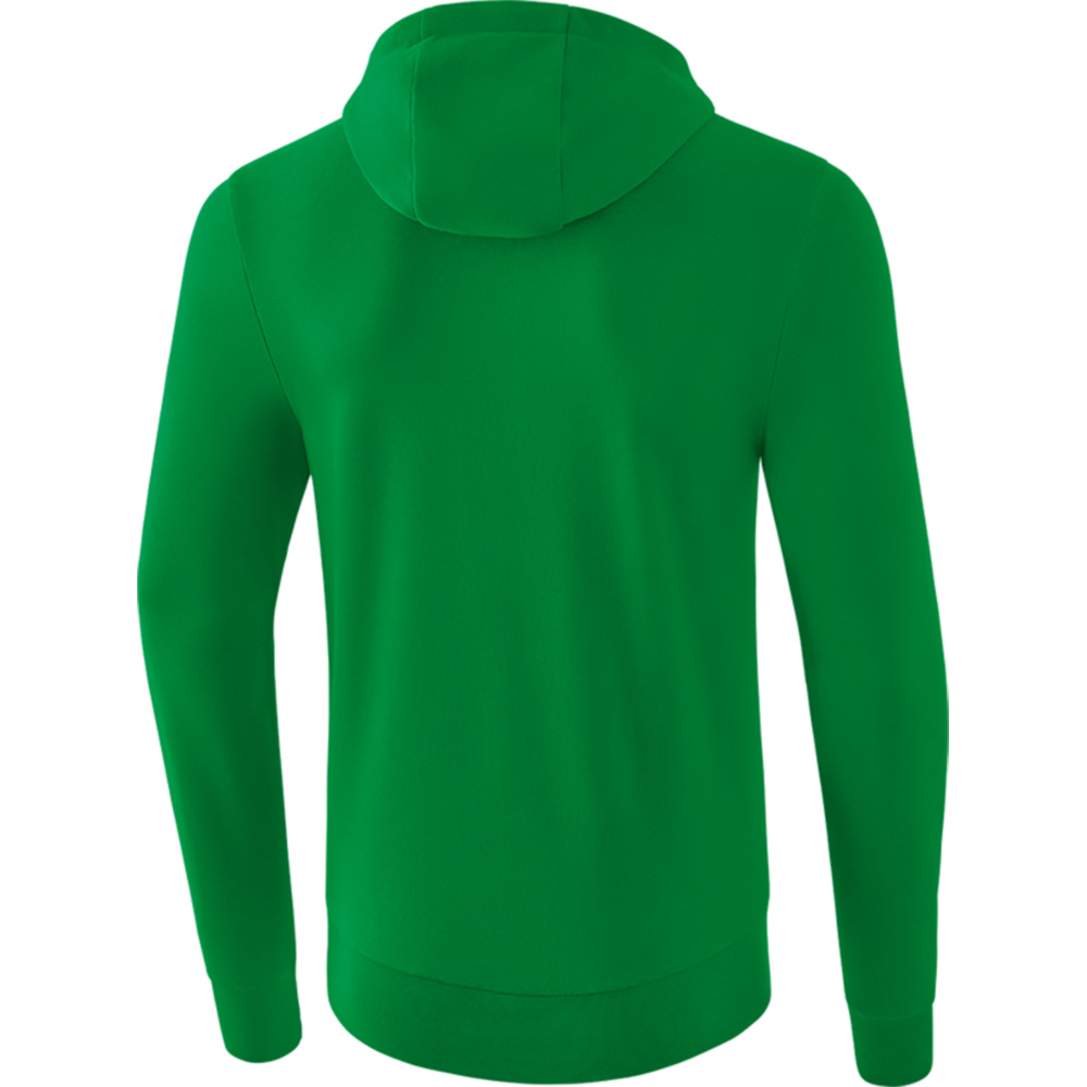 ERIMA HOODED SWEAT JACKET, EMERALD KIDS. 