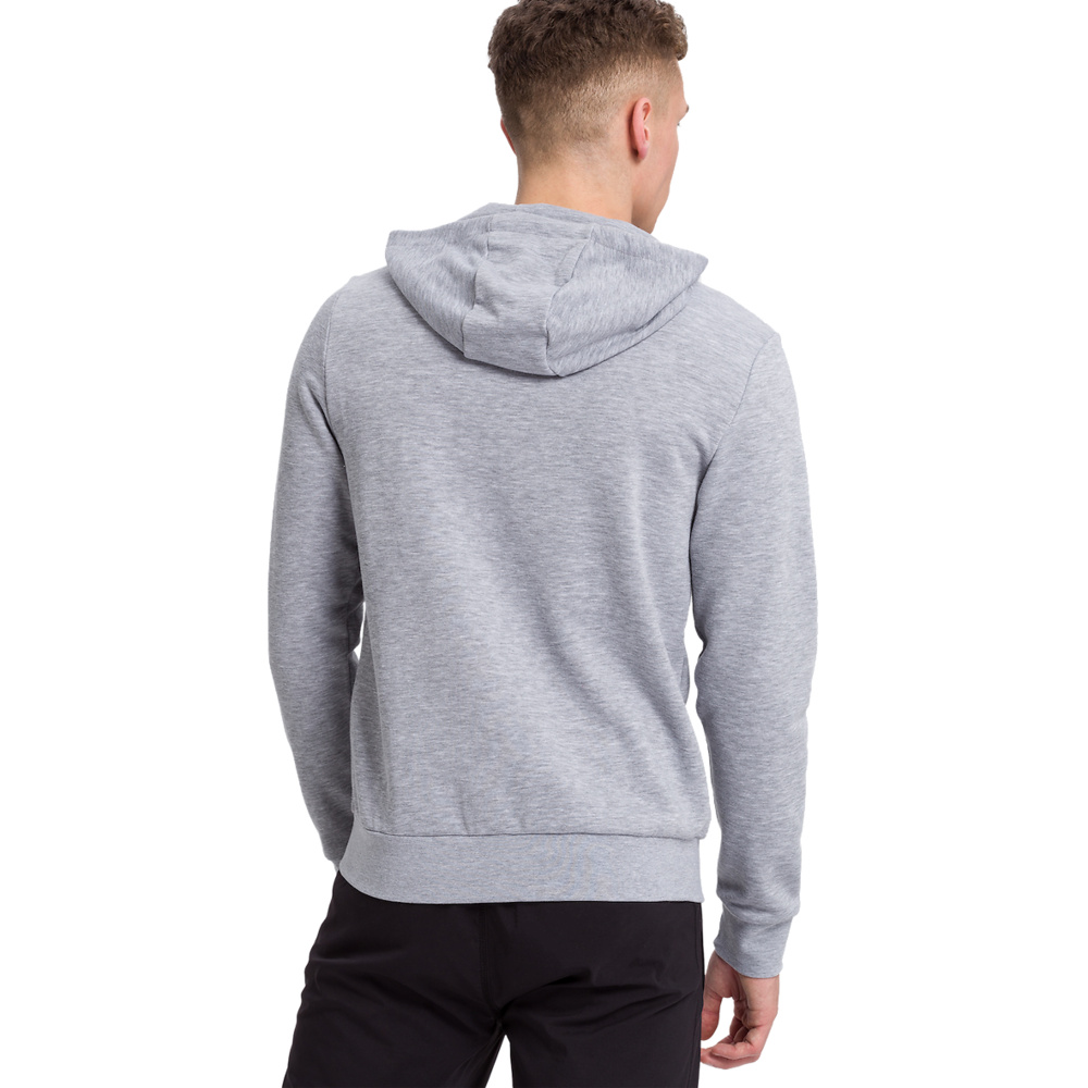 ERIMA HOODED SWEAT JACKET, GREY MARL KIDS. 