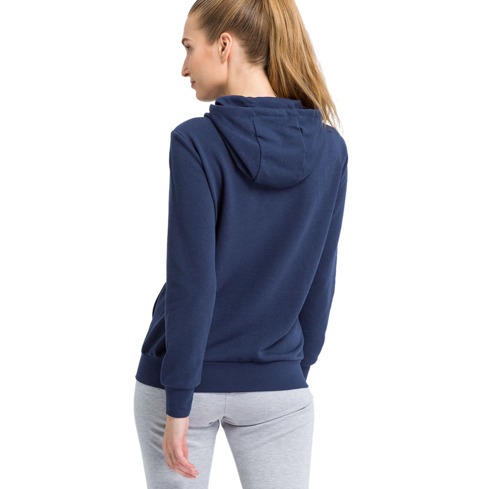 ERIMA HOODED SWEAT JACKET, NEW NAVY WOMEN. 