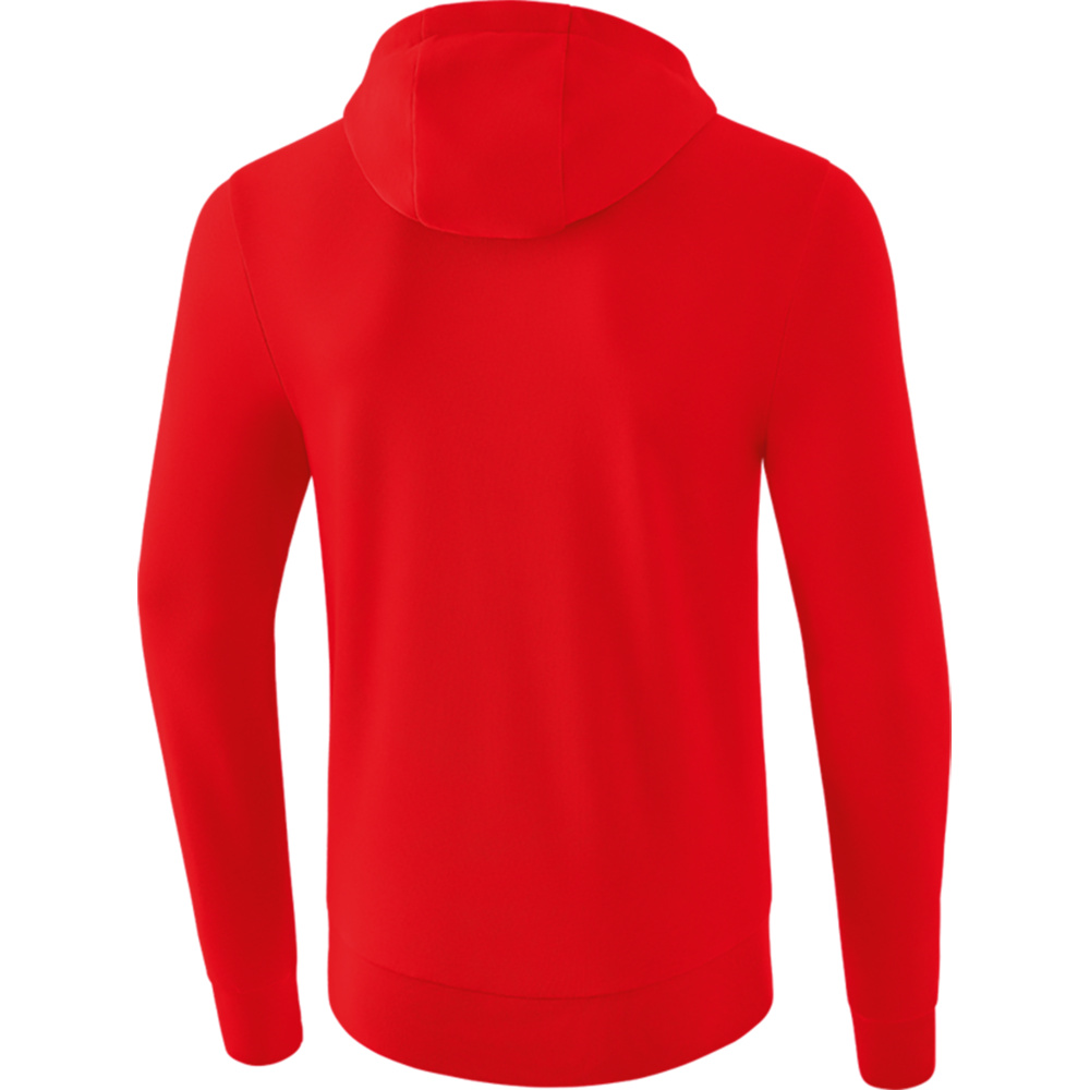 ERIMA HOODED SWEAT JACKET, RED KIDS. 