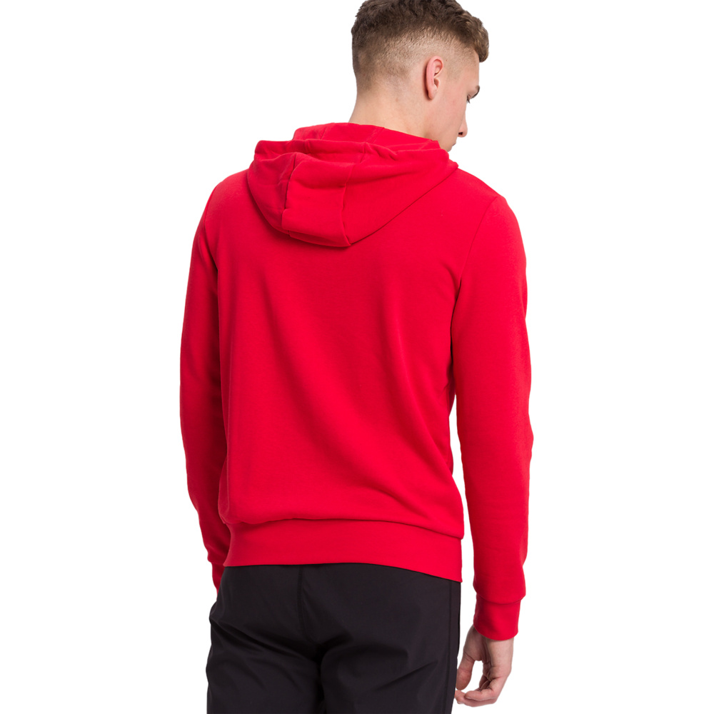 ERIMA HOODED SWEAT JACKET, RED KIDS. 