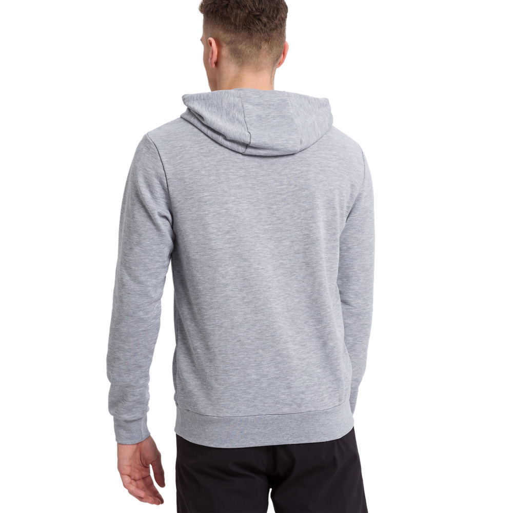 ERIMA HOODED SWEATSHIRT, GREY MARL KIDS. 