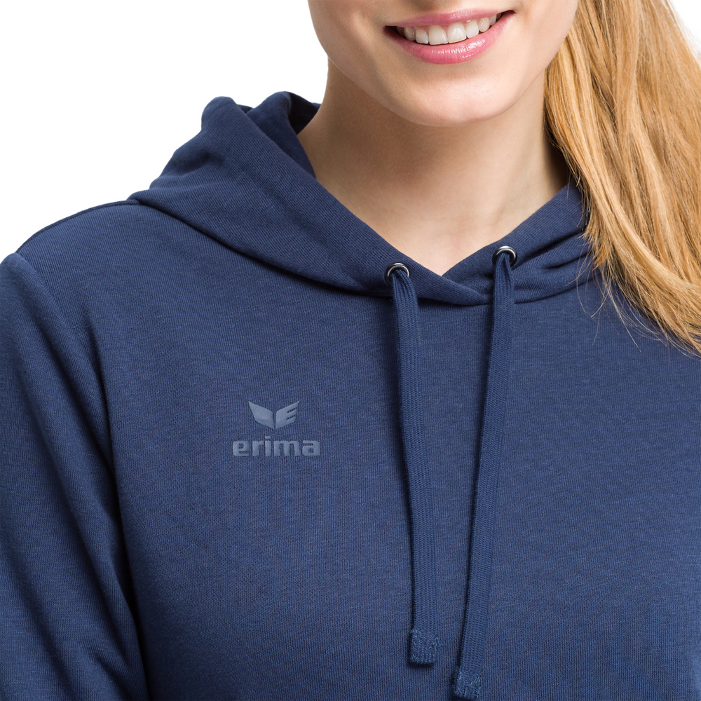 ERIMA HOODED SWEATSHIRT, NEW NAVY WOMEN. 