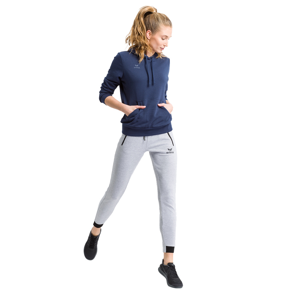 ERIMA HOODED SWEATSHIRT, NEW NAVY WOMEN. 