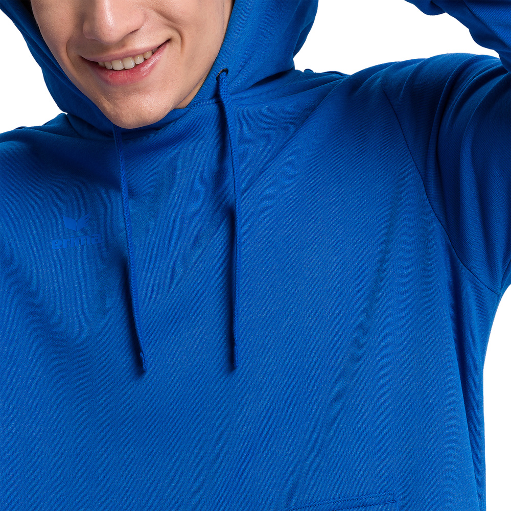 ERIMA HOODED SWEATSHIRT, NEW ROYAL KIDS. 