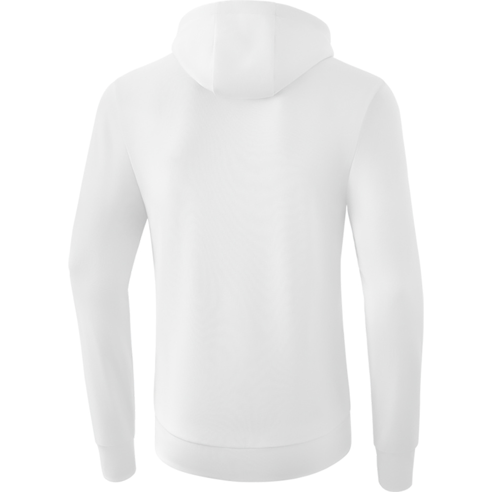 ERIMA HOODED SWEATSHIRT, WHITE KIDS. 