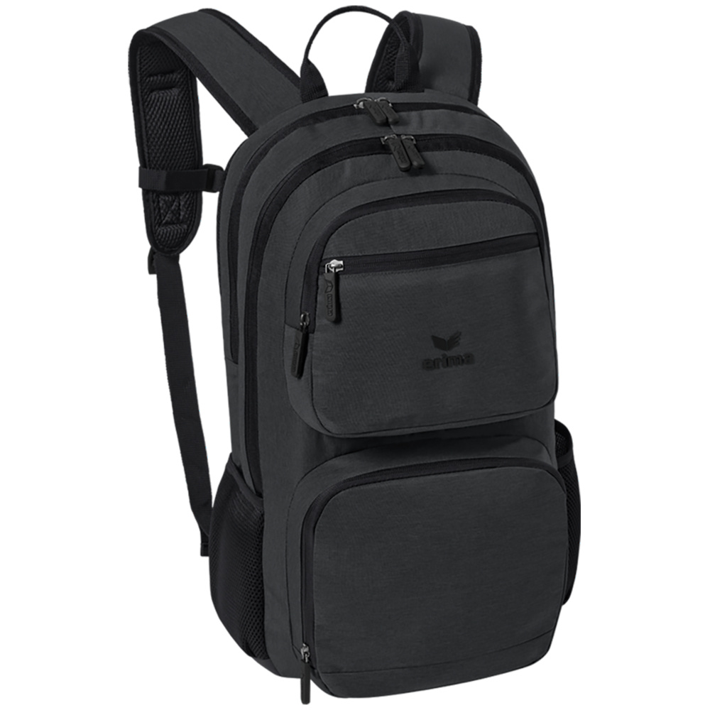 ERIMA LAPTOP BACKPACK, BLACK. 