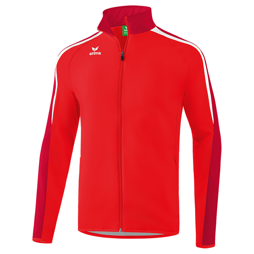 ERIMA LIGA 2.0 PRESENTATION JACKET, RED-TANGO RED-WHITE MAN. 