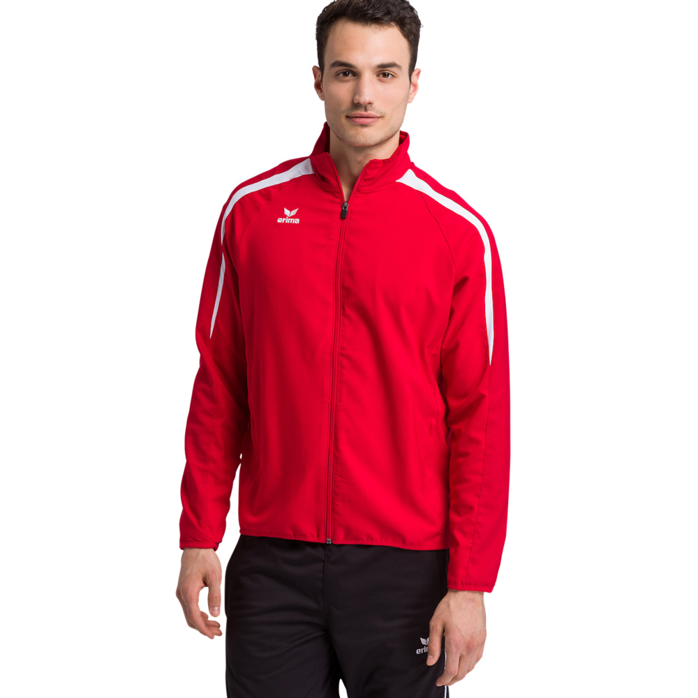 ERIMA LIGA 2.0 PRESENTATION JACKET, RED-TANGO RED-WHITE MAN. 
