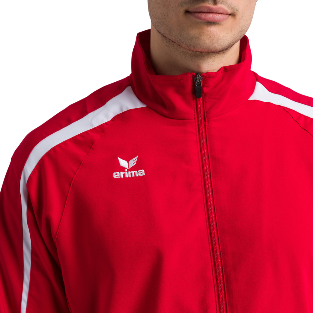 ERIMA LIGA 2.0 PRESENTATION JACKET, RED-TANGO RED-WHITE MAN. 