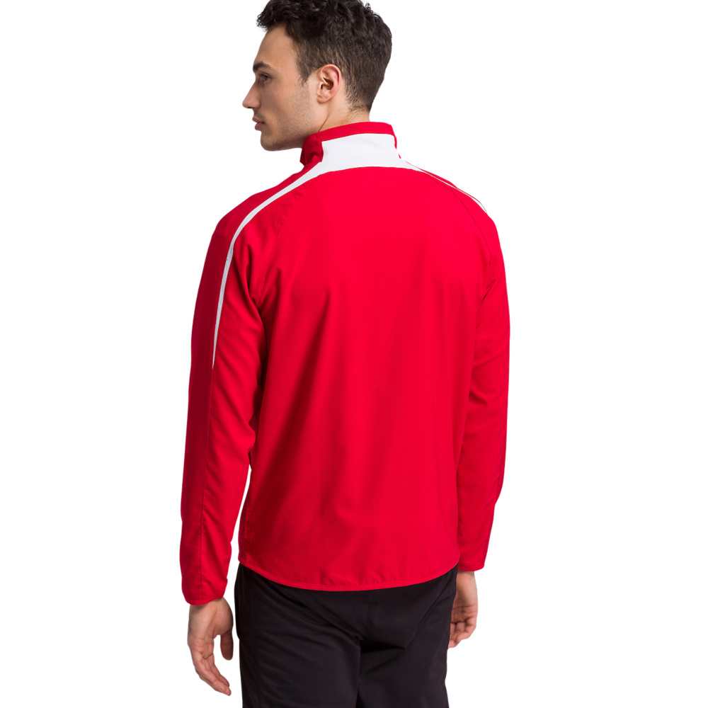 ERIMA LIGA 2.0 PRESENTATION JACKET, RED-TANGO RED-WHITE MAN. 