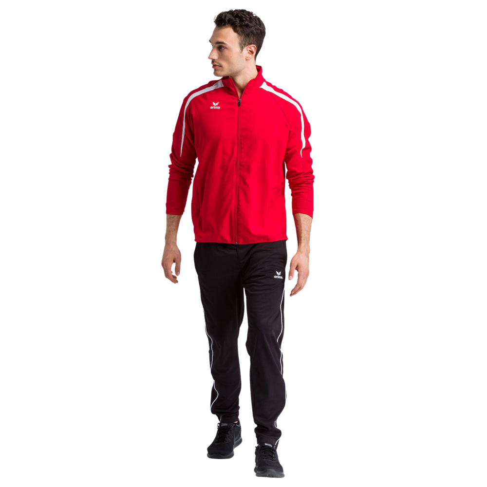 ERIMA LIGA 2.0 PRESENTATION JACKET, RED-TANGO RED-WHITE MAN. 