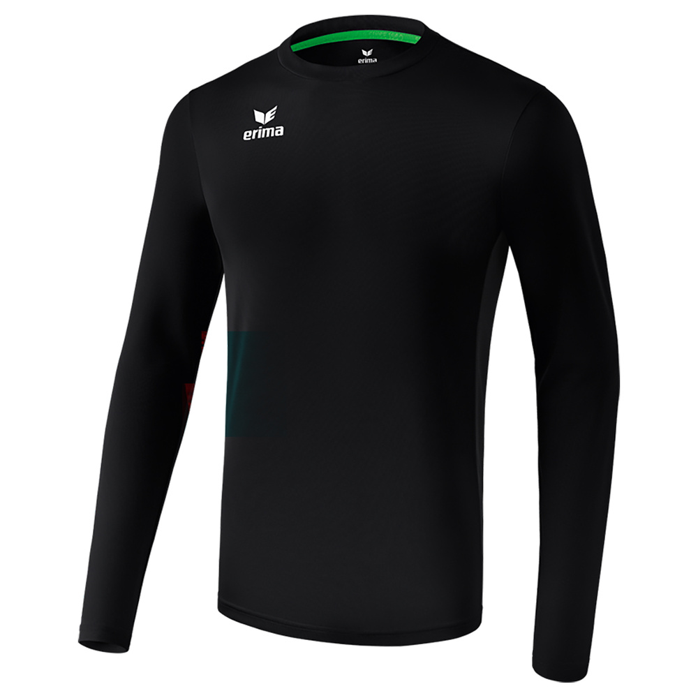 ERIMA LIGA JERSEY LONG SLEEVE BLACK, UNISEX. 