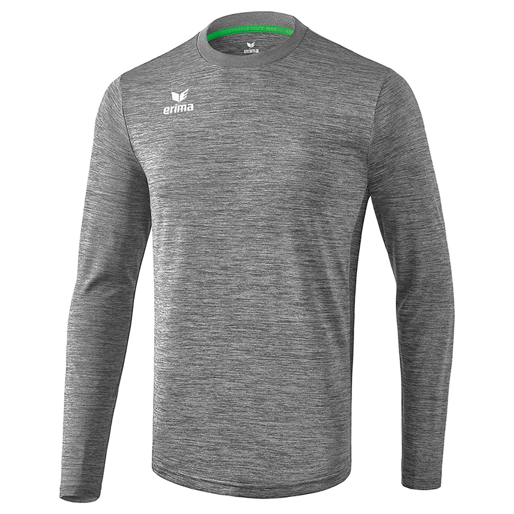 ERIMA LIGA JERSEY LONG SLEEVE GREY MARL, UNISEX. 