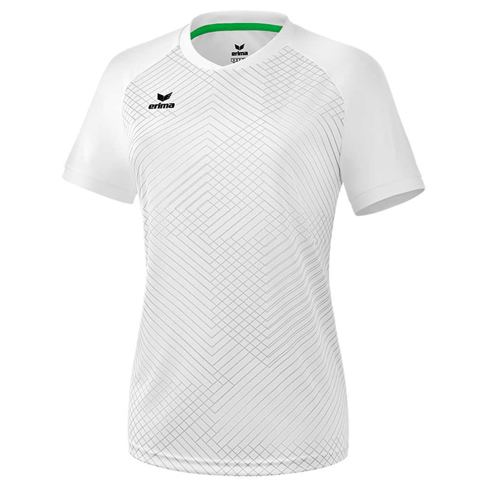 ERIMA MADRID 2.0 CAMISETA MANGA CORTA BLANCA, MUJER. 