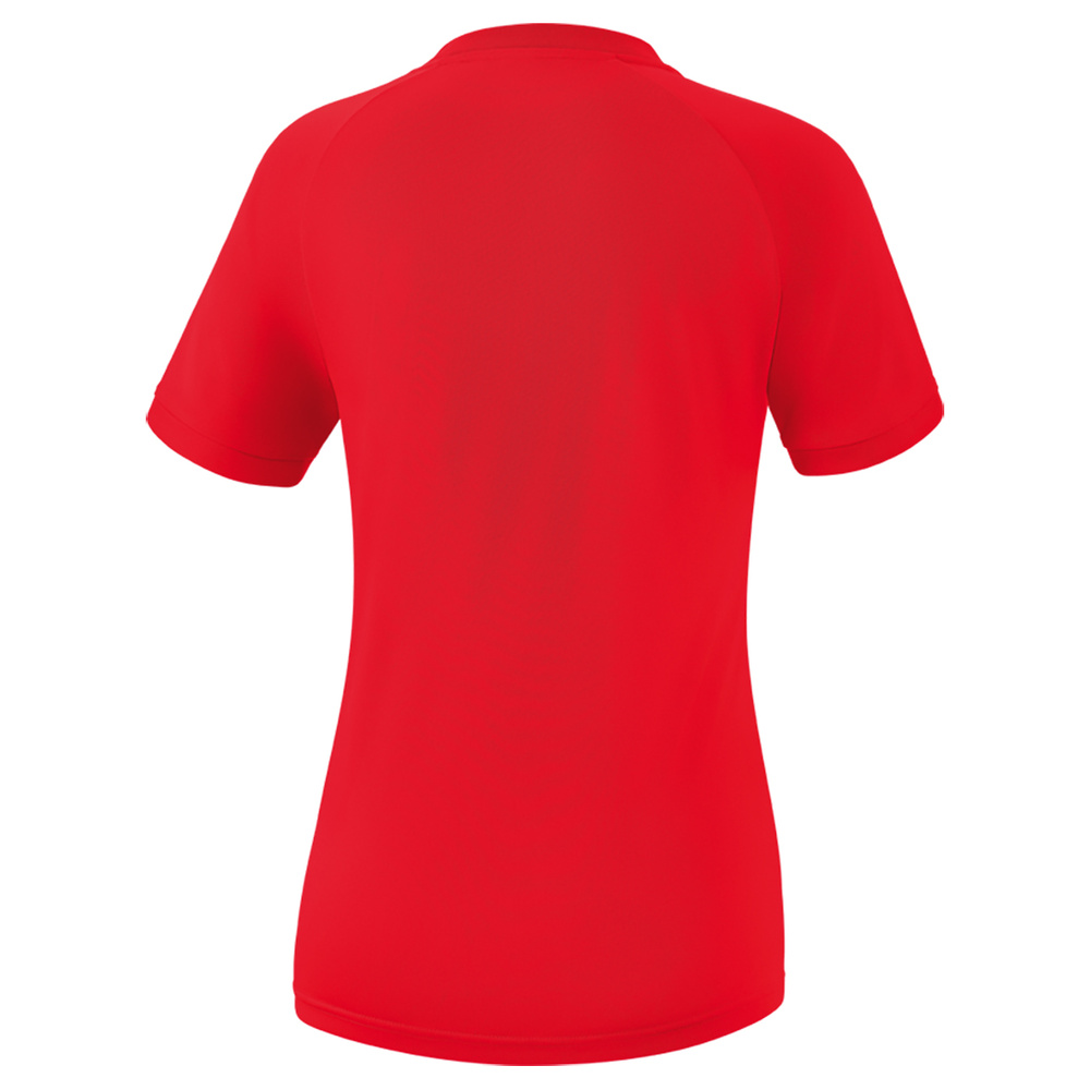 ERIMA MADRID 2.0 CAMISETA MANGA CORTA ROJA, MUJER. 