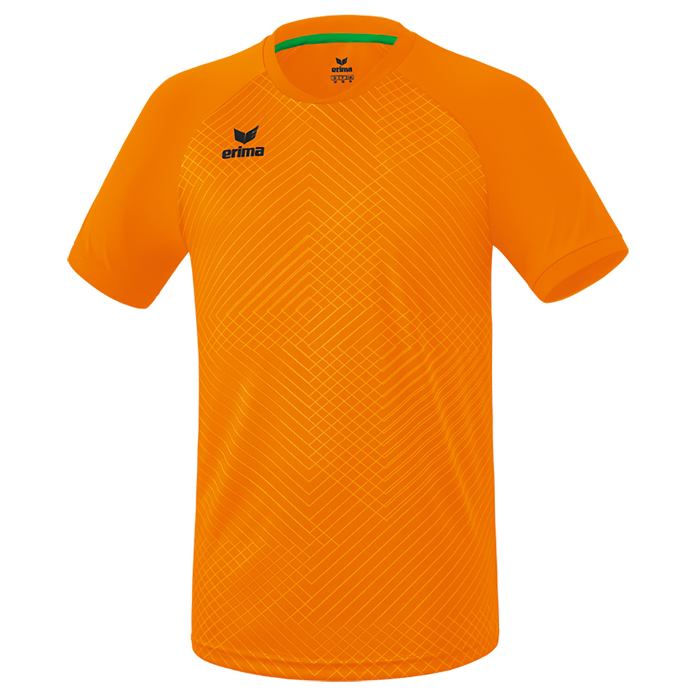 ERIMA MADRID 2.0 JERSEY SHORT SLEEVE, NEW ORANGE KIDS. 