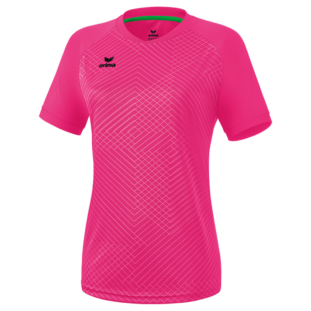 ERIMA MADRID 2.0 JERSEY SHORT SLEEVE, PINK GLO WOMAN. 