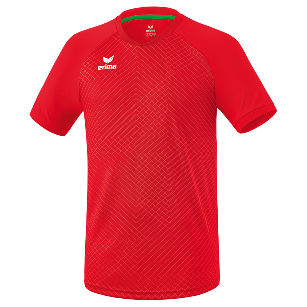 ERIMA MADRID 2.0 JERSEY SHORT SLEEVE, RED KIDS. 