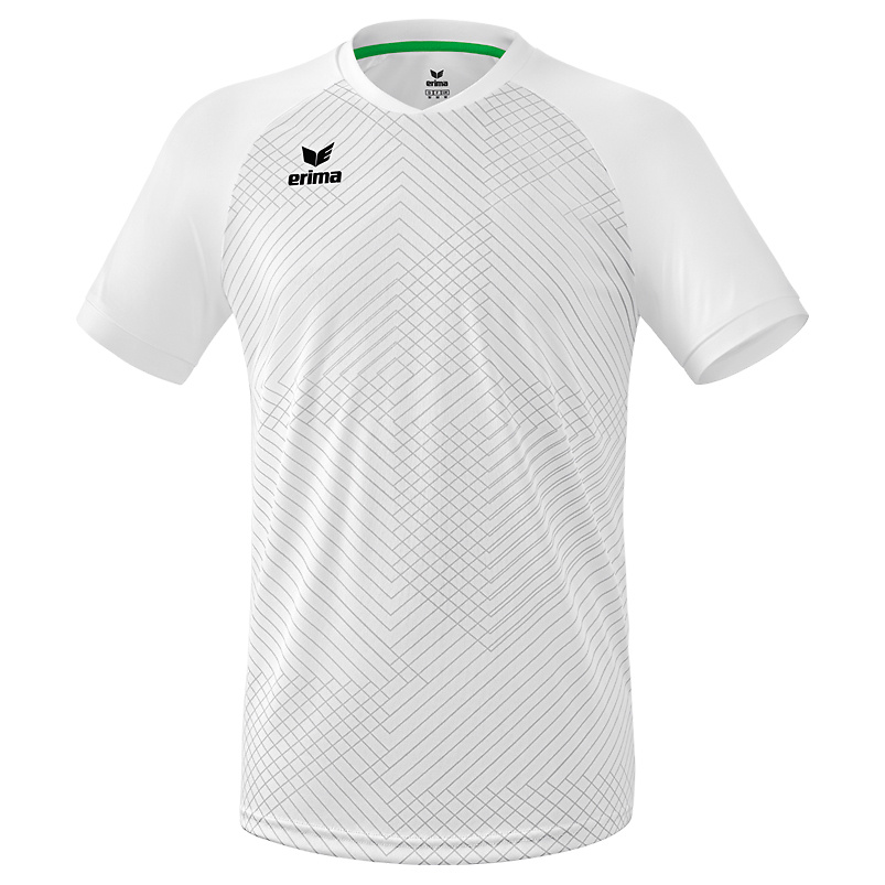 ERIMA MADRID 2.0 JERSEY SHORT SLEEVE, WHITE KIDS. 