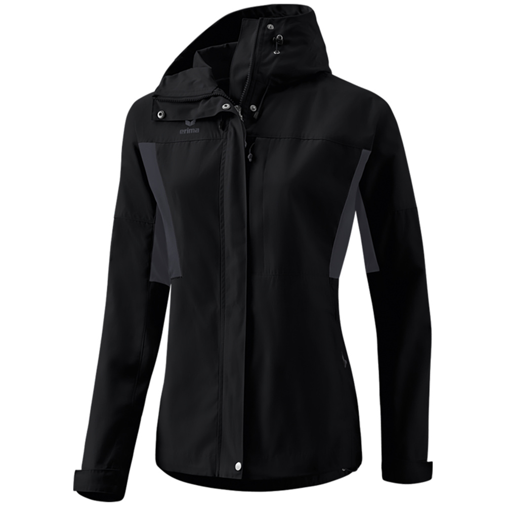 ERIMA MULTIFUNCTIONAL JACKET, BLACK WOMEN. 