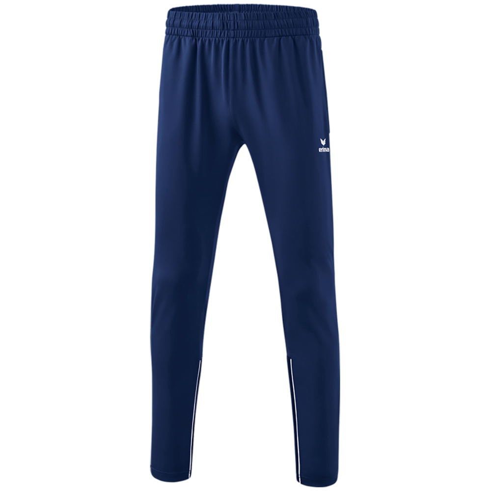 ERIMA PERFORMANCE TRAINING PANTS, NEW NAVY-WHITE KIDS. 