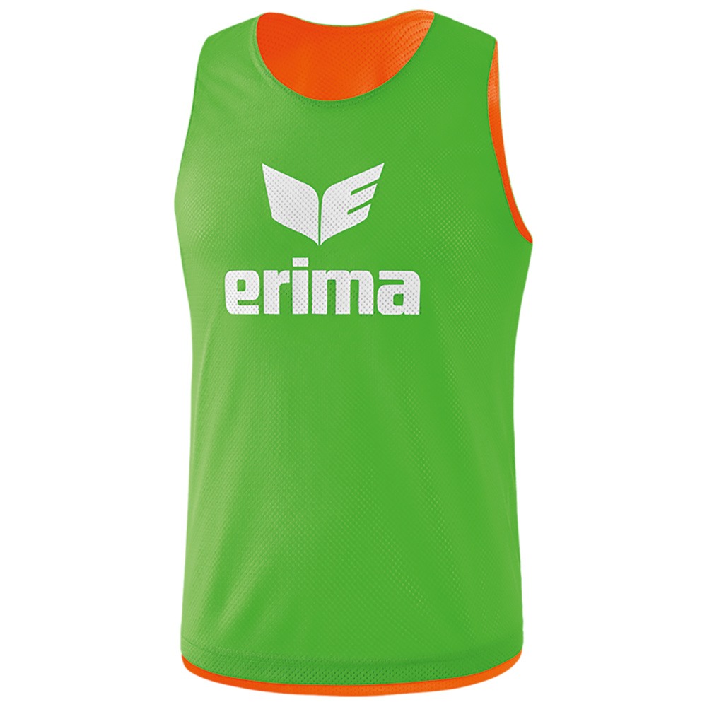 ERIMA PETO REVERSIBLE DE ENTRENAMIENTO, NARANJA-VERDE. 