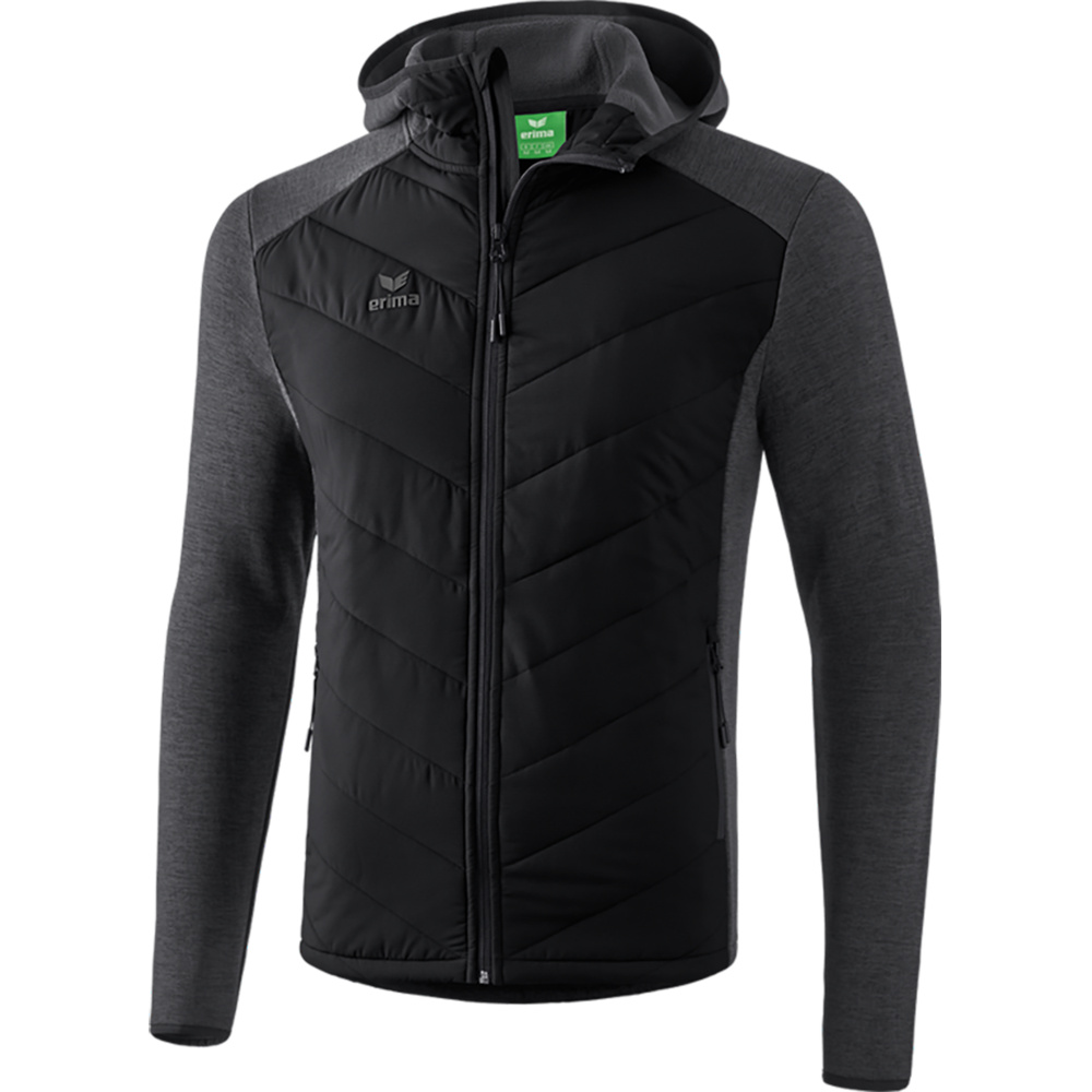 segment stel je voor Behandeling ERIMA QUILTED JACKET FUNCTION, BLACK MEN.