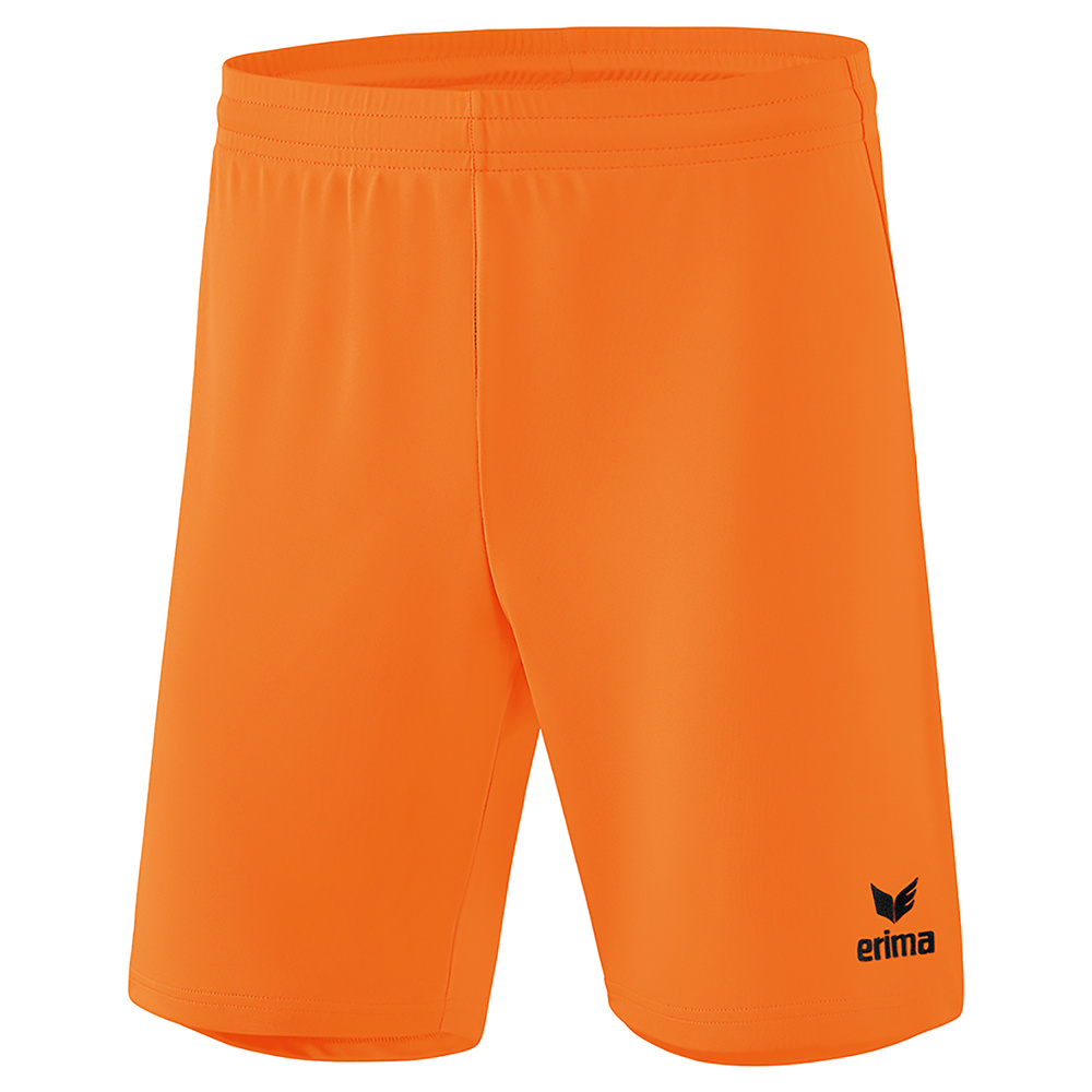 ERIMA RÍO 2.0 SHORTS SIN SLIP INTERIOR, NARANJA NE√ìN HOMBRE. 