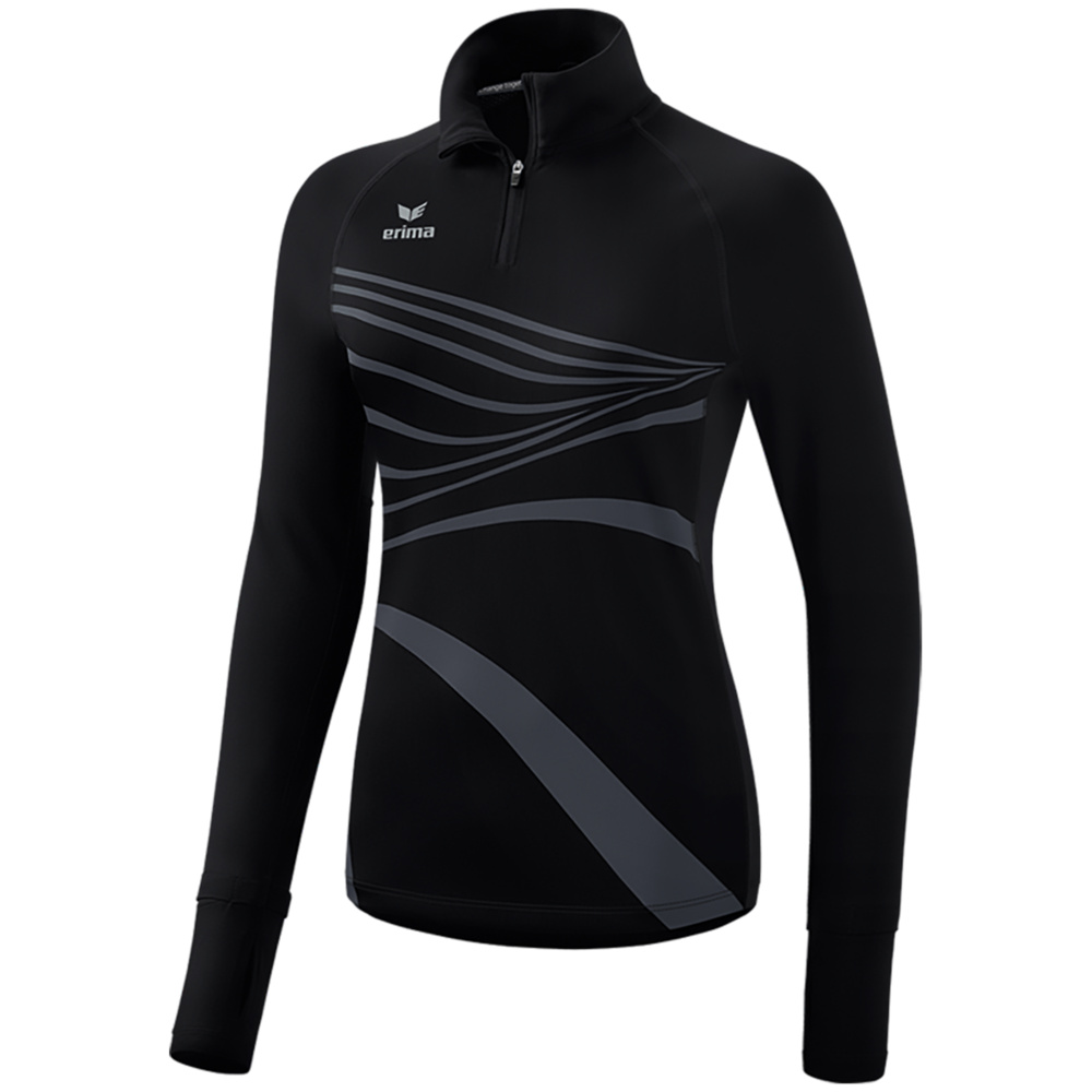 ERIMA RACING LONGSLEEVE, BLACK WOMEN. 