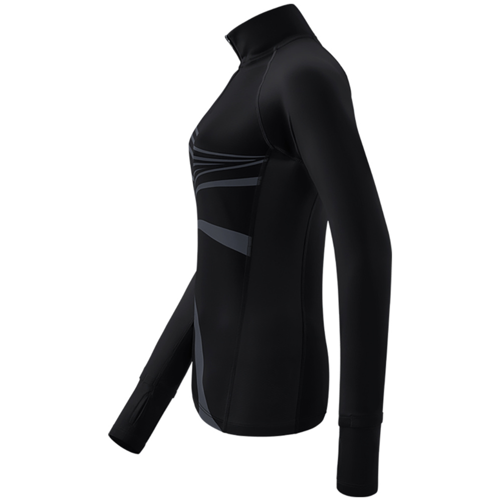 ERIMA RACING LONGSLEEVE, BLACK WOMEN. 