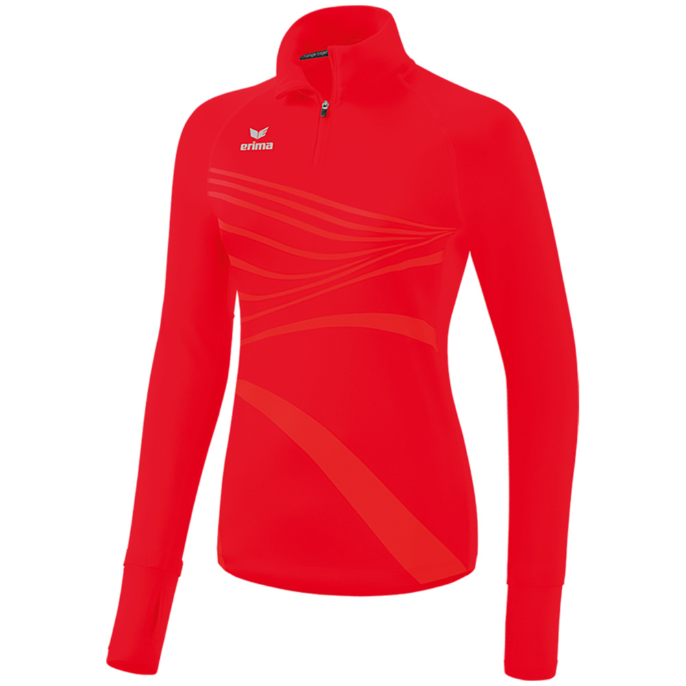 ERIMA RACING LONGSLEEVE, RED WOMEN. 