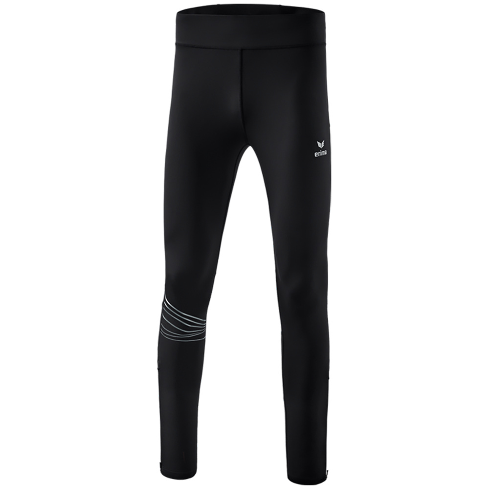 ERIMA RACING RUNNING LONG TIGHTS, BLACK KIDS. 