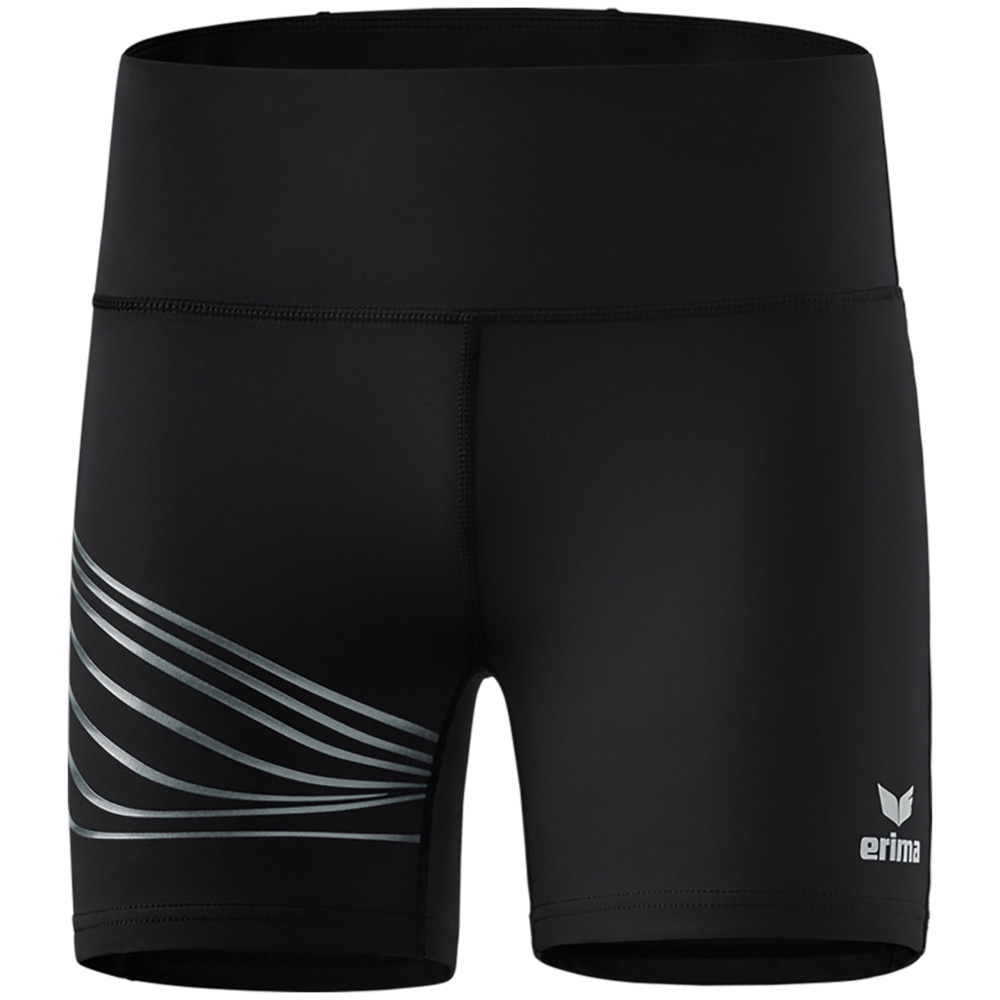 ERIMA RACING RUNNING SHORT TIGHTS, BLACK WOMEN. 