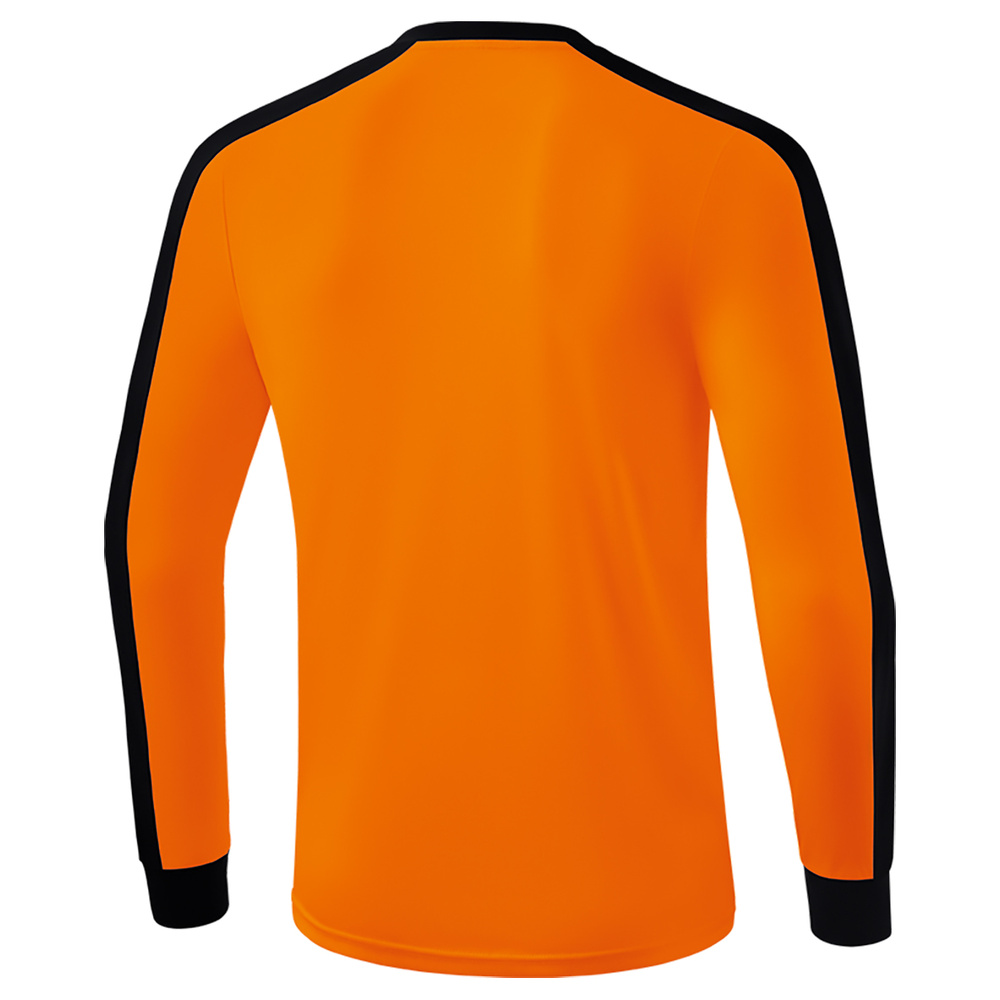 ERIMA RETRO STAR JERSEY LONG SLEEVE NEW ORANGE-BLACK, UNISEX. 