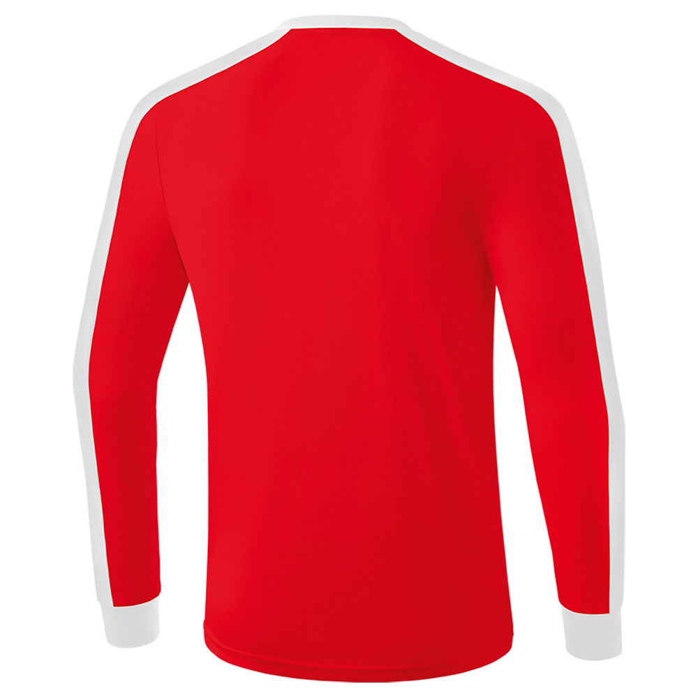 ERIMA RETRO STAR JERSEY LONG SLEEVE RED-WHITE, KIDS. 