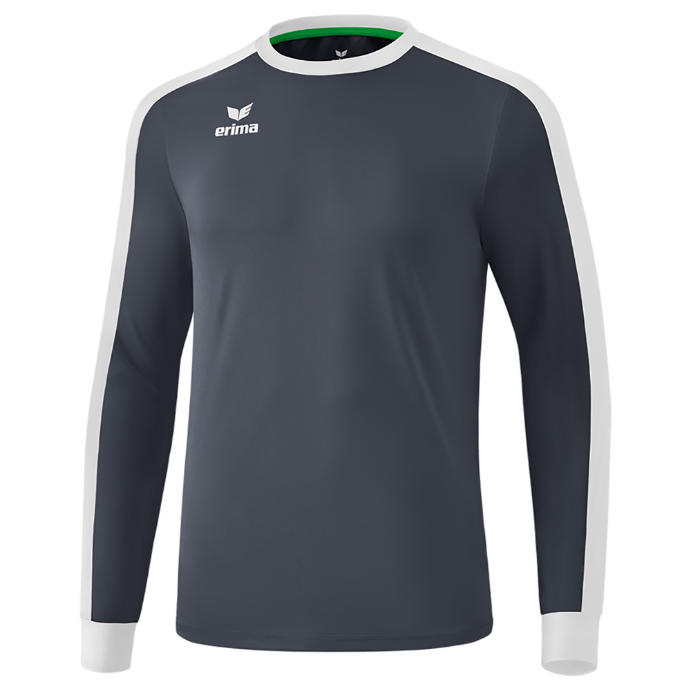 ERIMA RETRO STAR JERSEY LONG SLEEVE SLATE GREY-WHITE, UNISEX. 