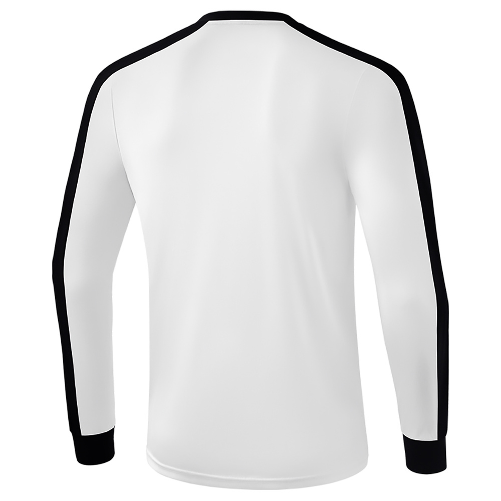 ERIMA RETRO STAR JERSEY LONG SLEEVE WHITE-BLACK, KIDS. 