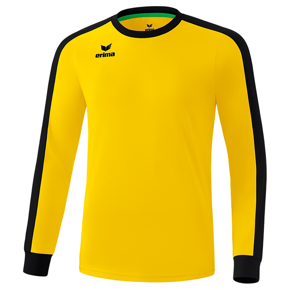 ERIMA RETRO STAR JERSEY LONG SLEEVE YELLOW-BLACK, UNISEX. 