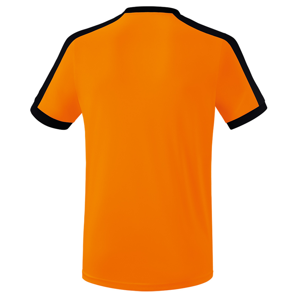 ERIMA RETRO STAR JERSEY SHORT SLEEVE NEW ORANGE-BLACK, KIDS. 