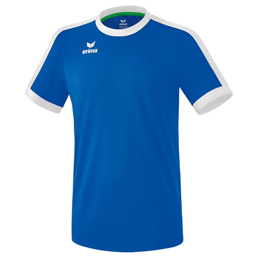 ERIMA RETRO STAR JERSEY SHORT SLEEVE NEW ROYAL-WHITE, KIDS. 