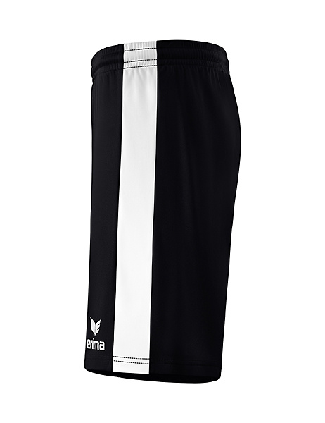 ERIMA RETRO STAR SHORTS, BLACK-WHITE KIDS. 