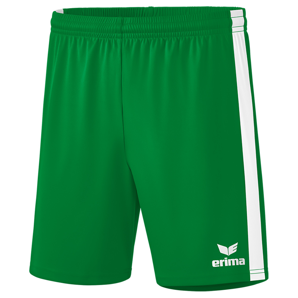 ERIMA RETRO STAR SHORTS, EMERALD-WHITE KIDS. 