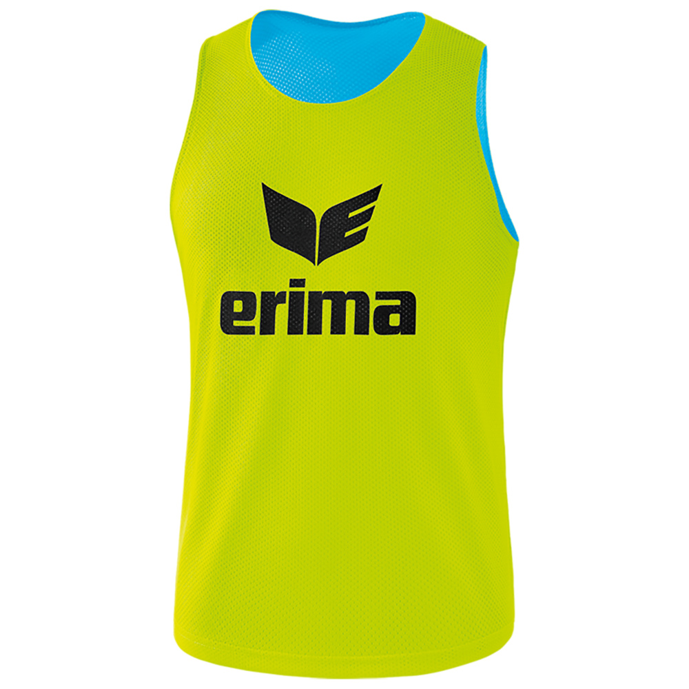 ERIMA REVERSIBLE TRAINING BIB, CURACAO-FLUOR YELLOW. 