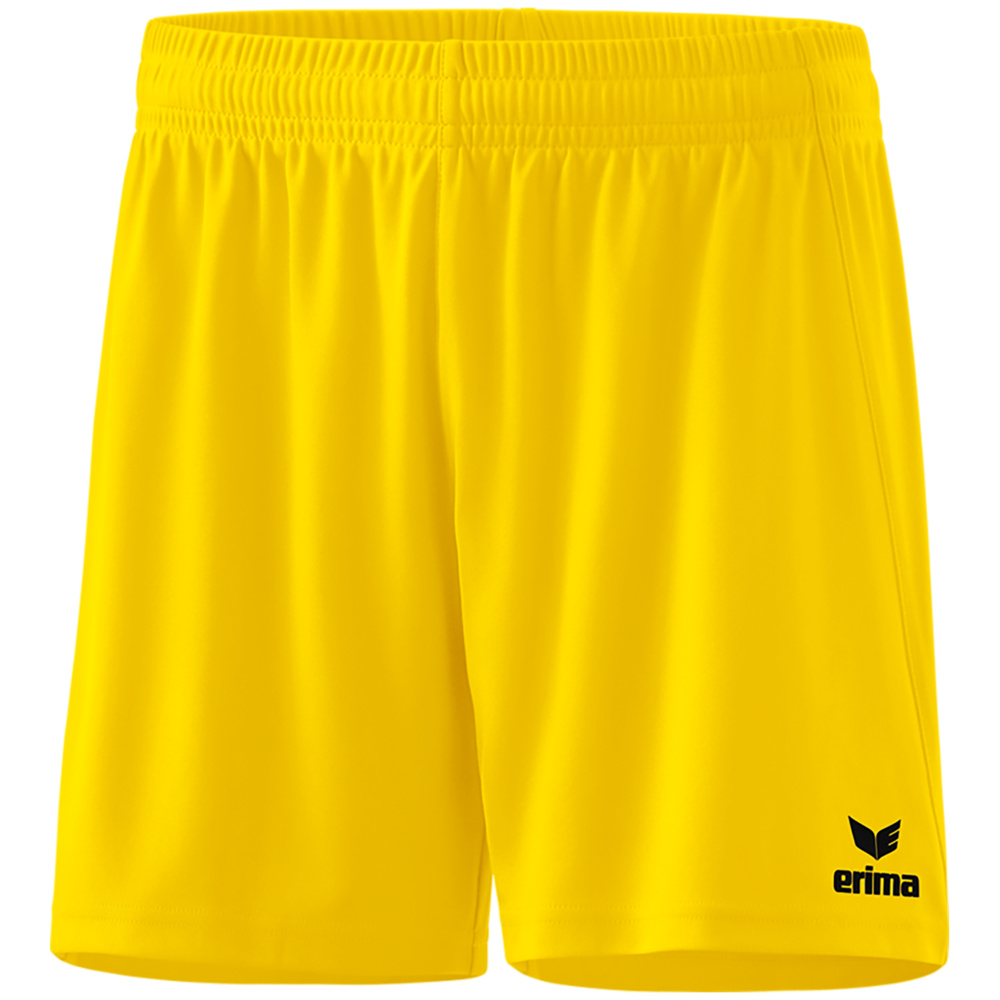 ERIMA RIO 2.0 SHORTS WITHOUT INNER SLIP, YELLOW WOMEN. 